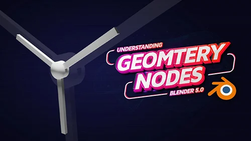 Blender Parametric Modeling Procedural Propellers in Geometry Nodes скачать