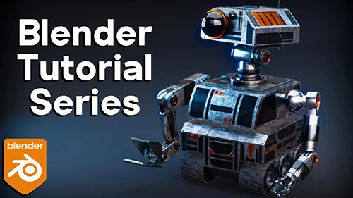 Sci-Fi Construction Robot (Blender Tutorial Series) скачать
