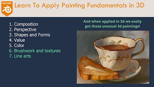 Revitalize paintings in 3D with Blender скачать