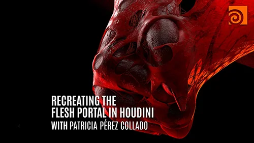 DoubleJump Academy - Recreating the Flesh Portal in Houdini скачать