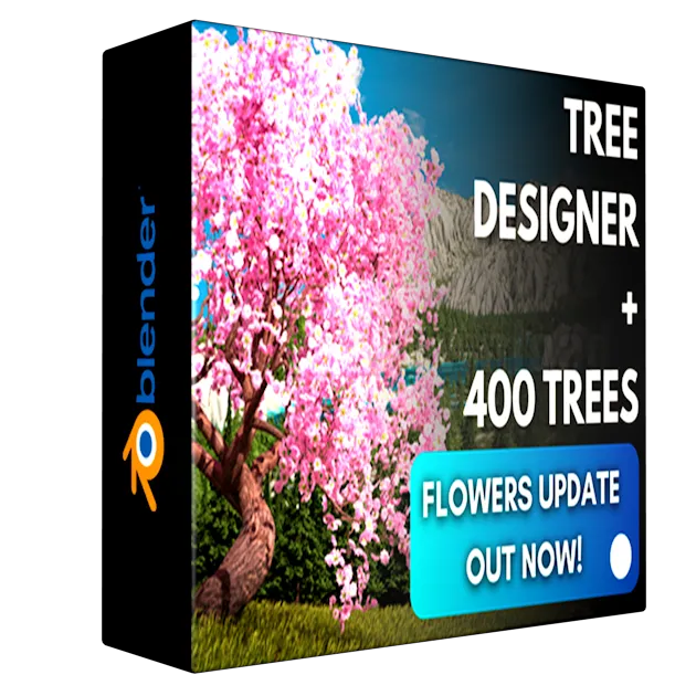 Treedesigner + 400 Procedural Trees