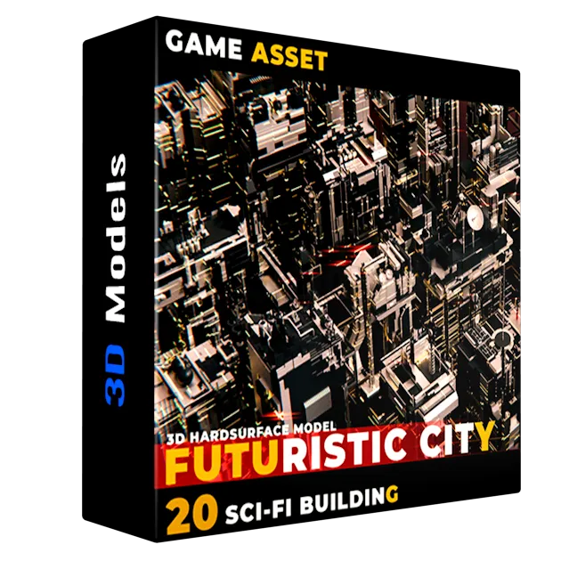 20 SCI-FI BUILDING FUTURISTIC CITY VOL 01