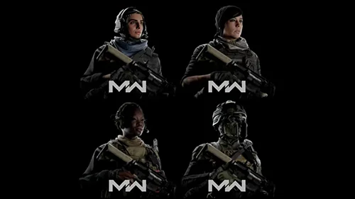 Call Of Duty Modern Warfare Female Characters Collection скачать