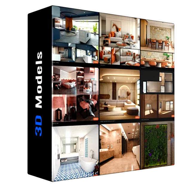 BlenderKit Scenes Pack 1
