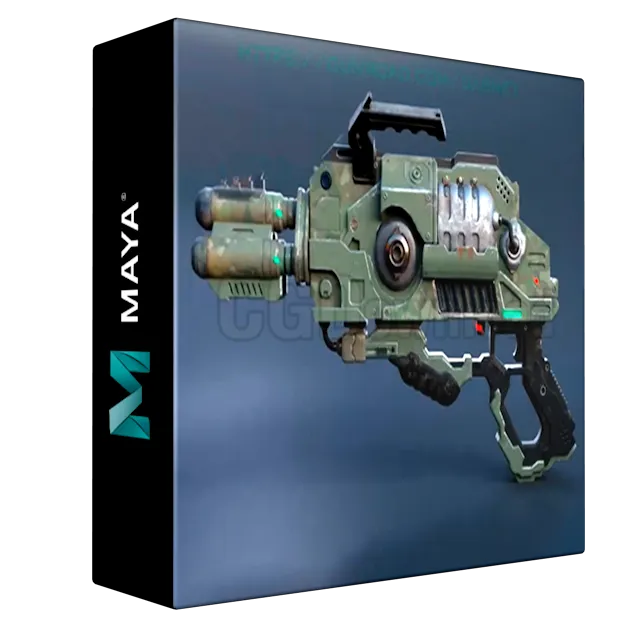 Darrell Abney - Alien gun texturing and rendering tutorial