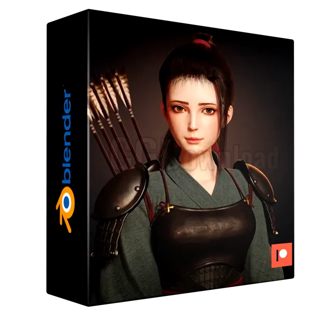 FlyCat - Archer Character Modeling