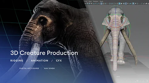 3D Creature Production Rigging, Animation, CFX скачать