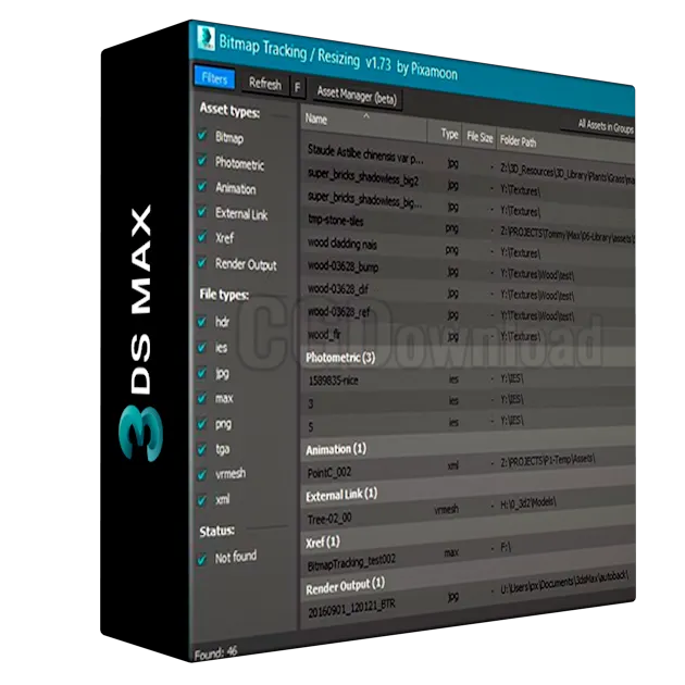 Pixamoon - Bitmap Tracking Resizing & Library Track Relink