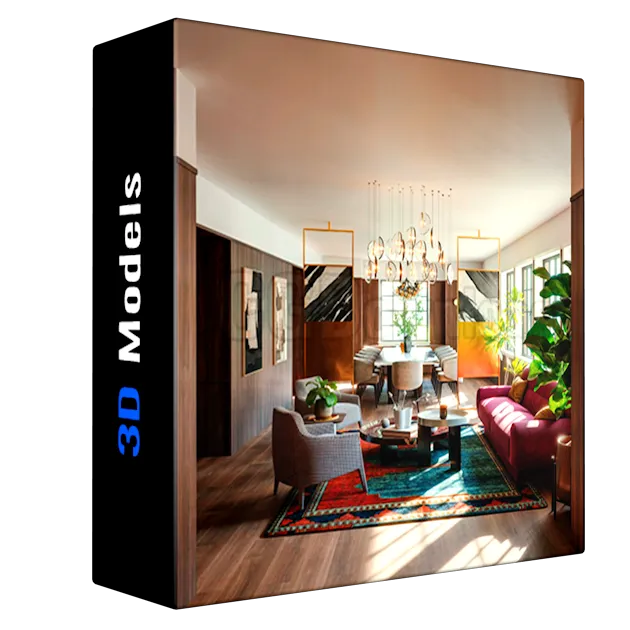 BlenderKit Scenes Pack 4