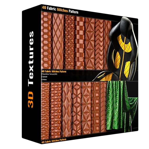 40 Fabric Stitches Pattern