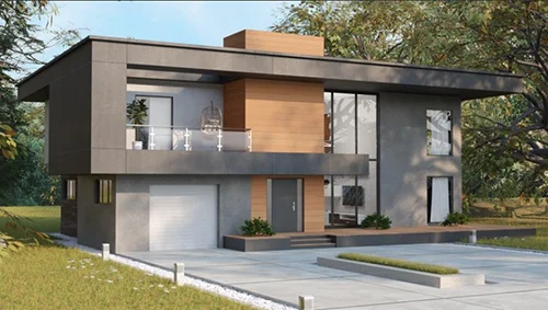 Build a modern villa with accurate measurements in Blender скачать