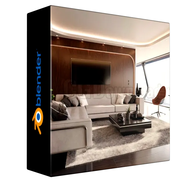 BlenderKit Scenes Pack 6