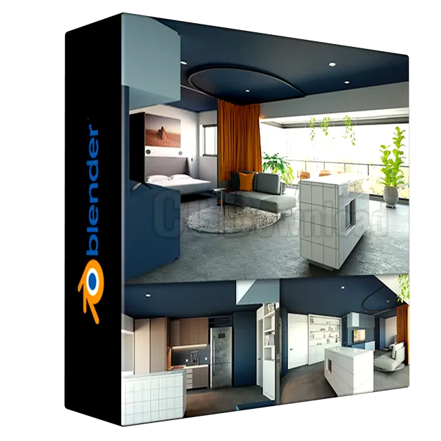 BlenderKit Scenes Pack 5