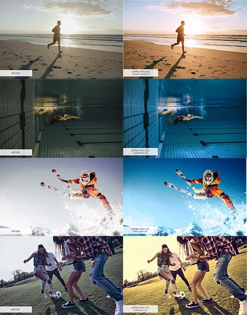 GoPro LUTs скачать