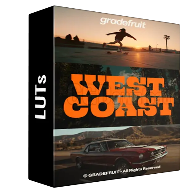 GradeFruit - West Coast LUTs & LR Presets