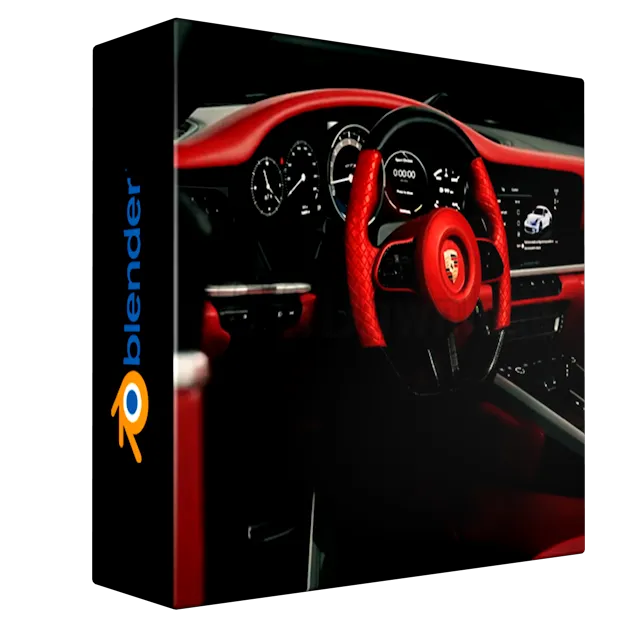 Steering Wheel 3D Model + Full Tutorial