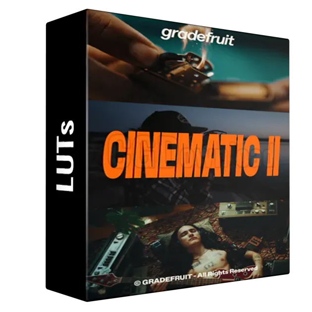 GradeFruit - Cinematic V2 LUTs & LR Presets