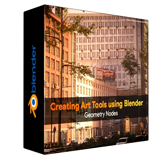 Creating Art Tools Using Blender Geometry Nodes