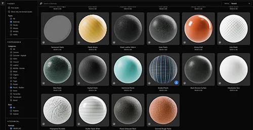 Adobe Substance Materials - Plastic & Rubber скачать