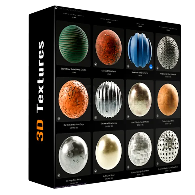 Adobe Substance Materials - Metal Category
