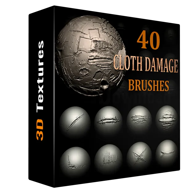 40 Cloth Damage Alphas