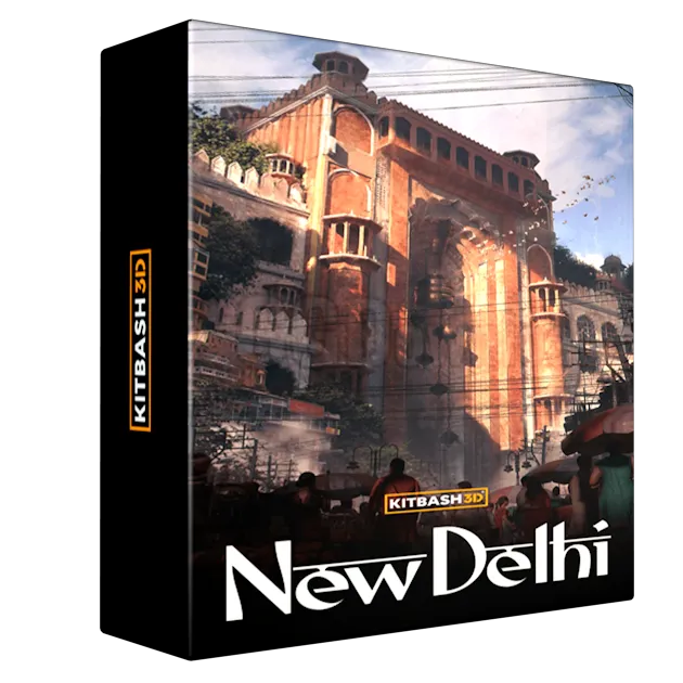 KitBash3D - New Delhi