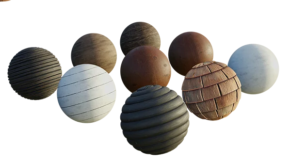 Gumroad - Material Pack Wood - 01 скачать
