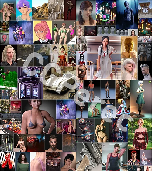 Daz 3D, Poser Bundle 2 Январь 2026 скачать