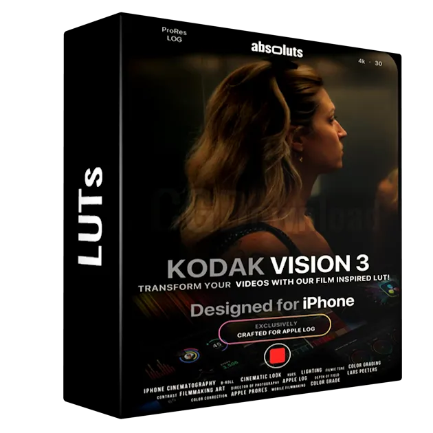Kodak Vision 3 Lut for iPhone
