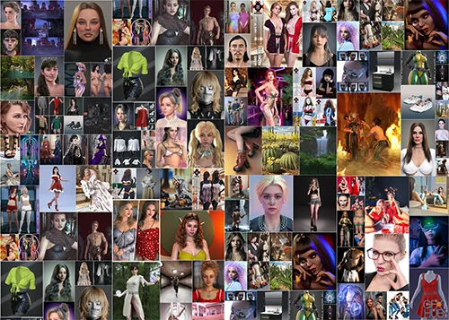 Daz 3D, Poser Bundle 2 Февраль 2026 скачать