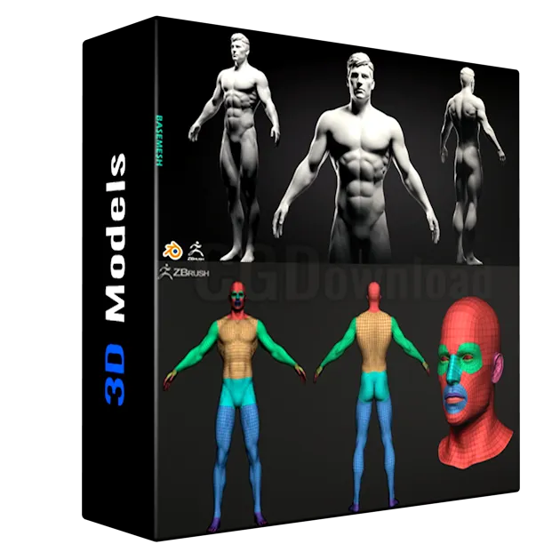 FlippedNormals - Superhero Basemesh