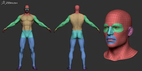 FlippedNormals - Superhero Basemesh скачать
