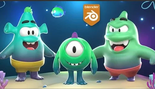Introduction to 3D Characters Modeling in Blender скачать