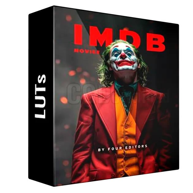FOUR Editors - IMDB Hollywood Movie LUTS