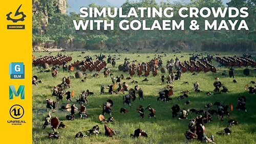 The Gnomon Workshop - Simulating Crowds with Golaem & Maya скачать