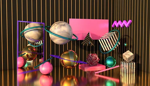 Domestika - 3D Design for Instagram with Cinema 4D скачать