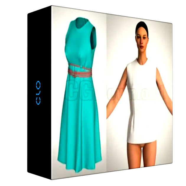 Pattern making for dress design in clo3d (iconic styles) - I