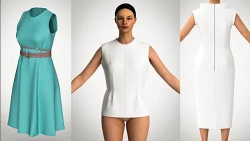 Pattern making for dress design in clo3d (iconic styles) - I скачать