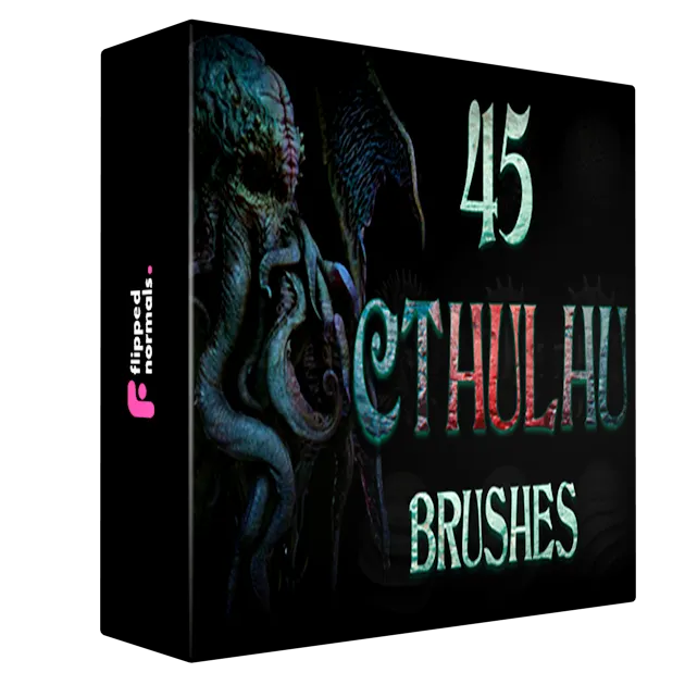 Zbrush + Blender - 45 Cthulhu Creature Brushes