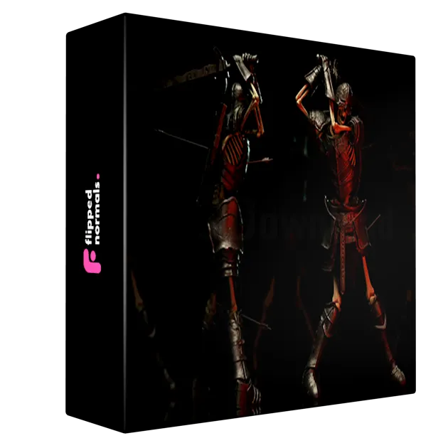 Zbrush + Blender - 100 Skeleton KitBash Mega Pack