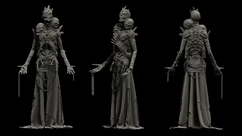Zbrush + Blender - 40 Zombie Brushes скачать