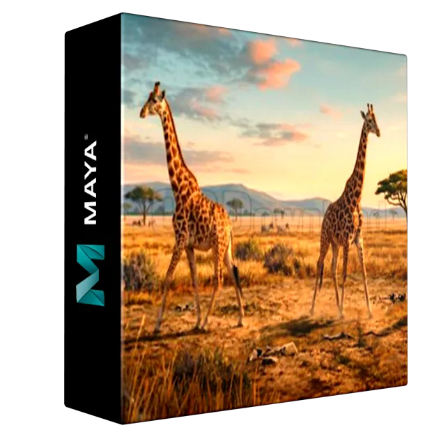 How to Animate a Giraffe Walk Cycle in Maya