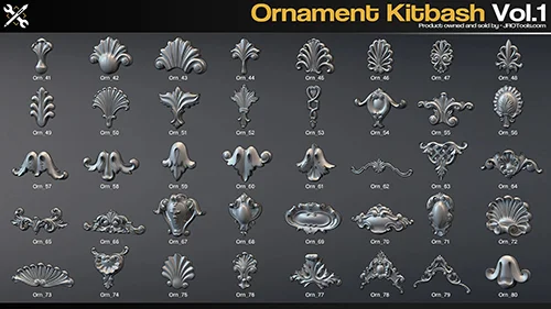 Ornament Kitbash Vol.1 скачать