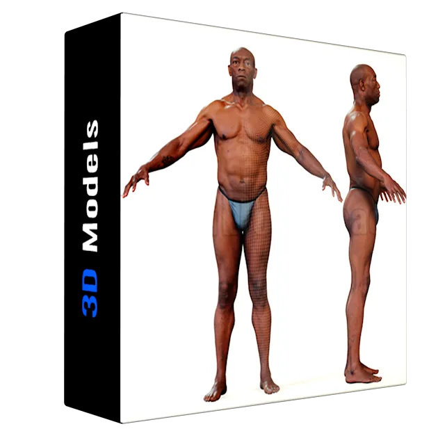 3dscanstore - Animation Ready Body Scan / Male 01
