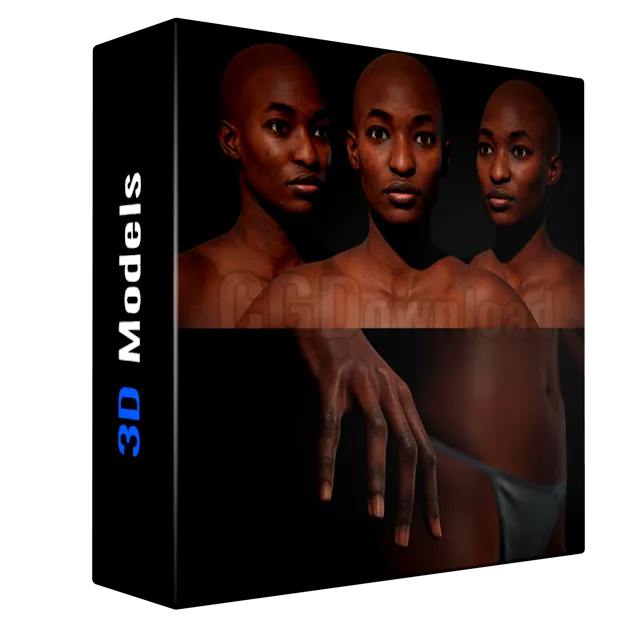 Animation Ready Body Scan - Female 03