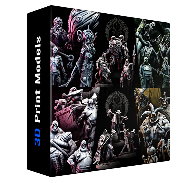3D Print Models Bundle 1 Март 2025