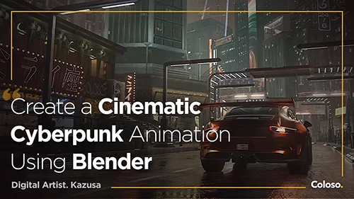 Coloso - Create Cyberpunk Animations Using Blender скачать