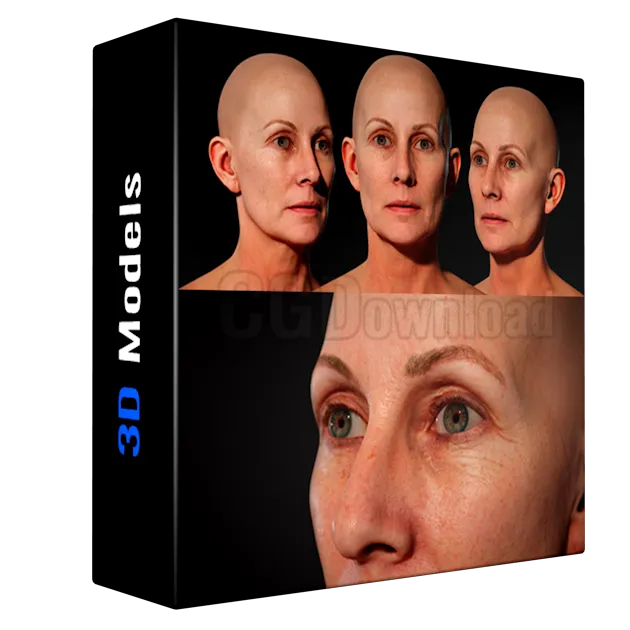 Animation Ready Body Scan / Female 06