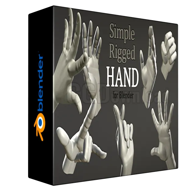 Simple Rigged Hand