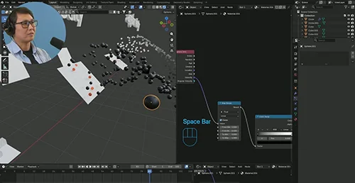 Blender VFX Mastering Particle Effects Vol.1 скачать